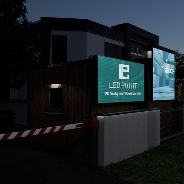 LED Werbecontainer